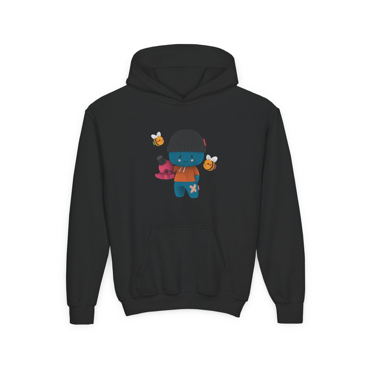Youth Heavy Kitties Hooded Sweatshirt