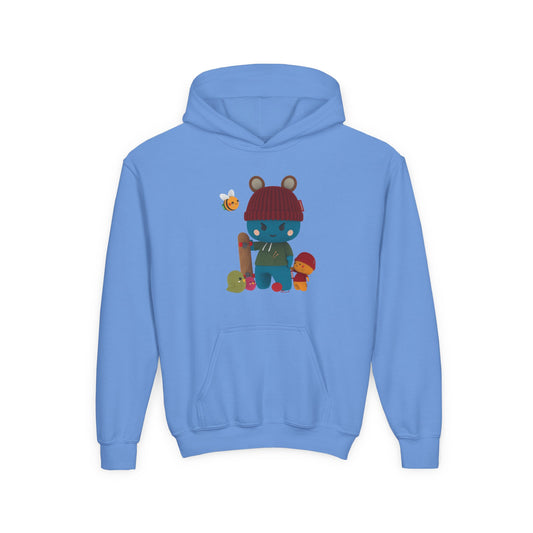Youth Heavy Kitties Hooded Sweatshirt