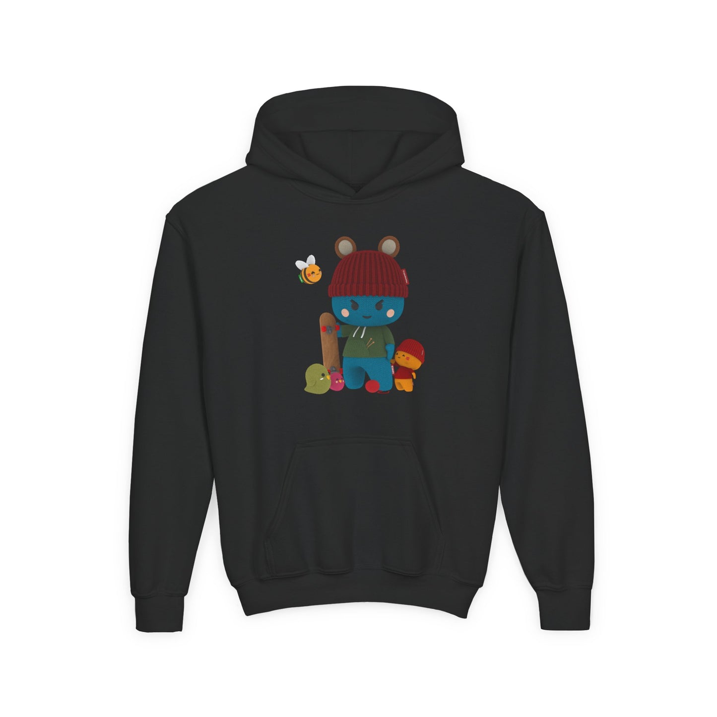 Youth Heavy Kitties Hooded Sweatshirt