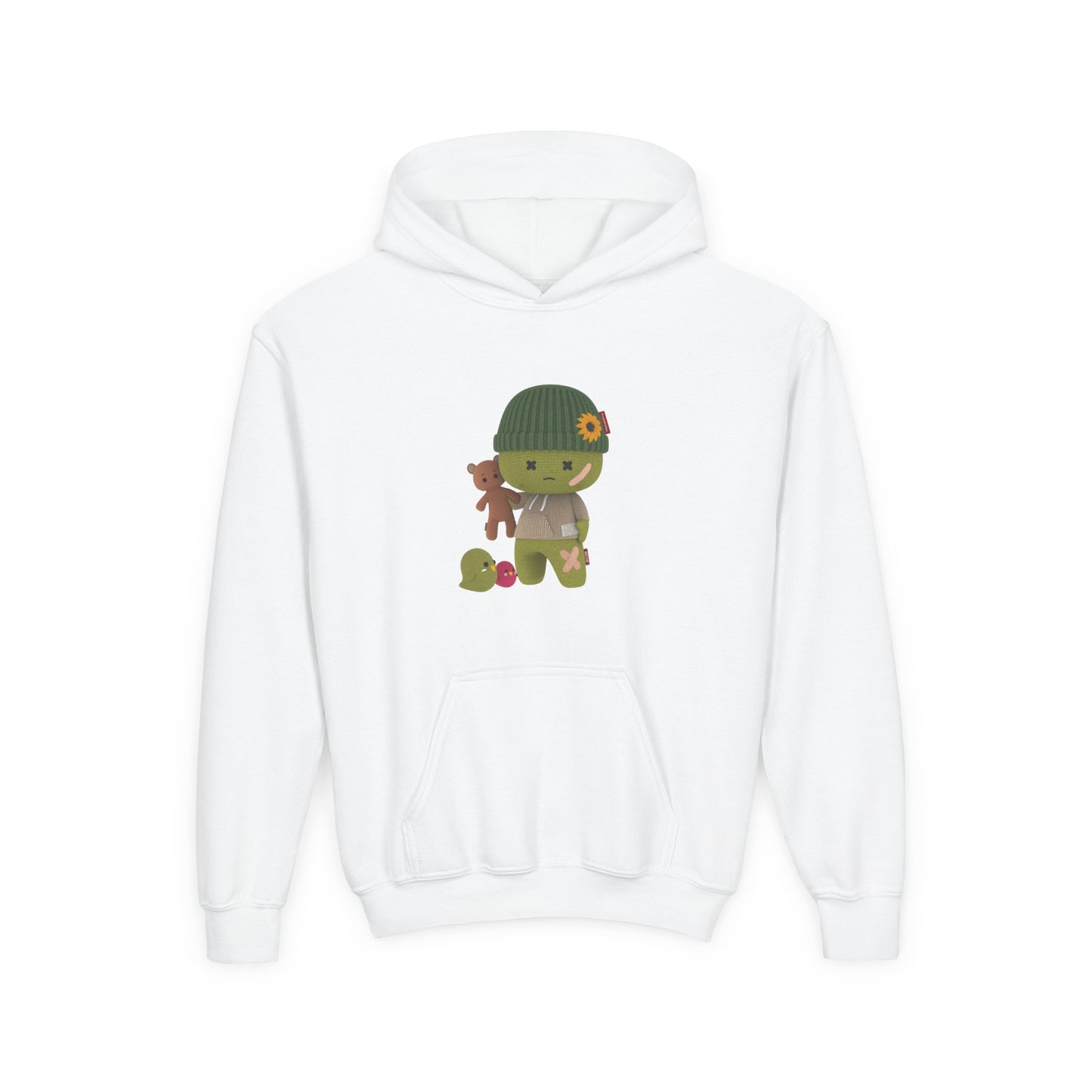 Youth Heavy Kitties Hooded Sweatshirt