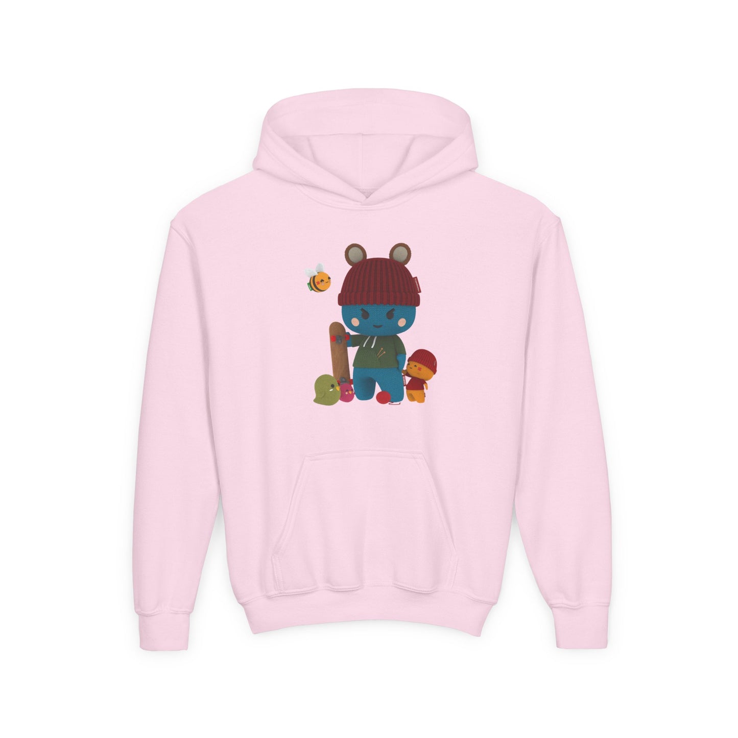 Youth Heavy Kitties Hooded Sweatshirt