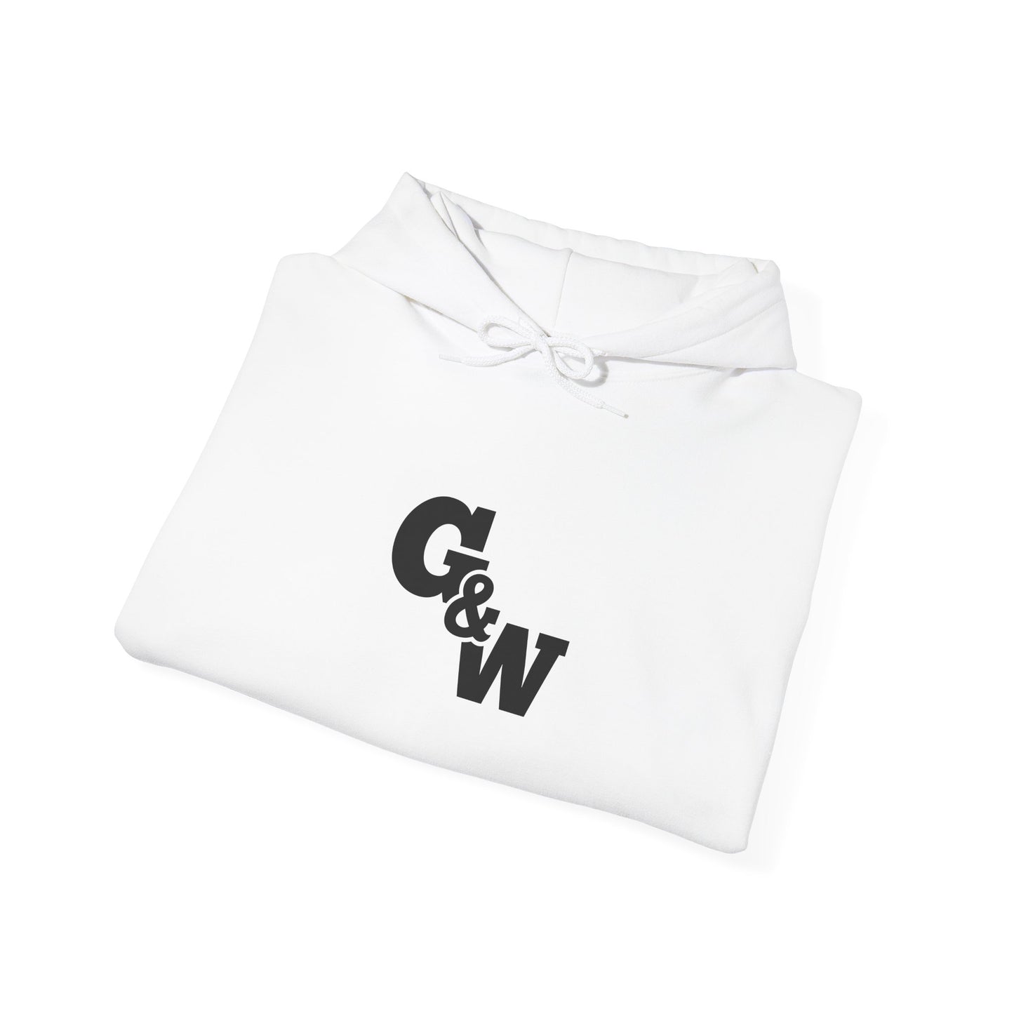 .Grab & Wear logo Hoodie | Minimal Circle Typography.