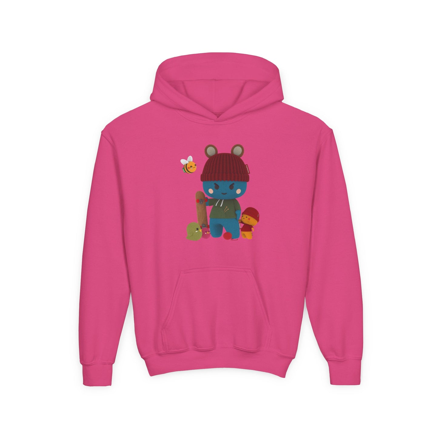 Youth Heavy Kitties Hooded Sweatshirt