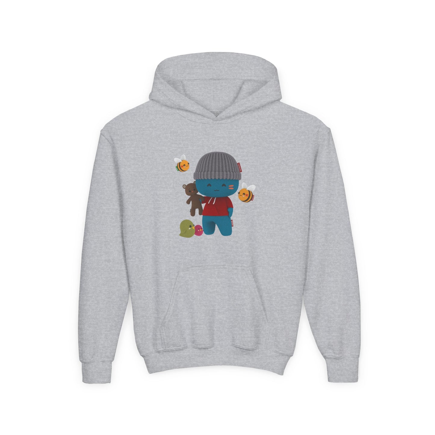 Youth Heavy Kitties Hooded Sweatshirt