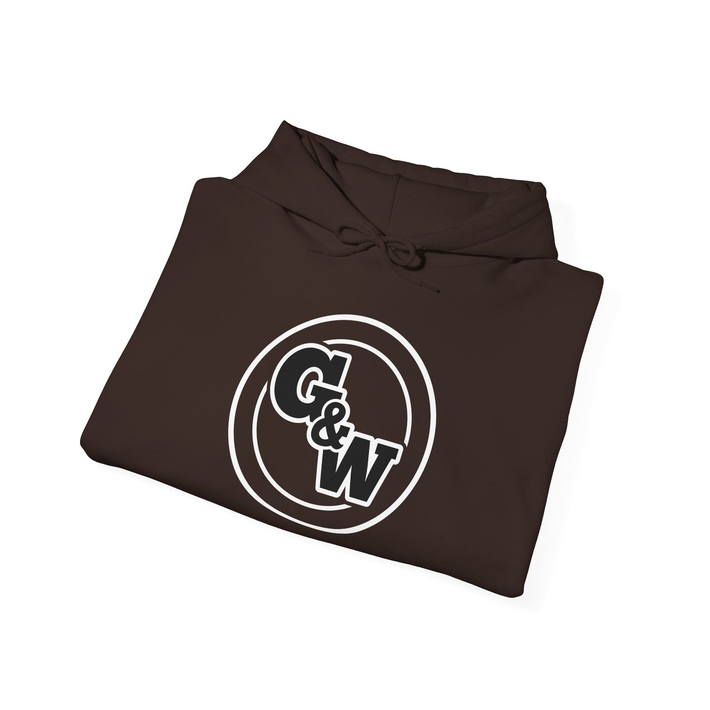 .Grab & Wear logo Hoodie | Minimal Circle Typography.