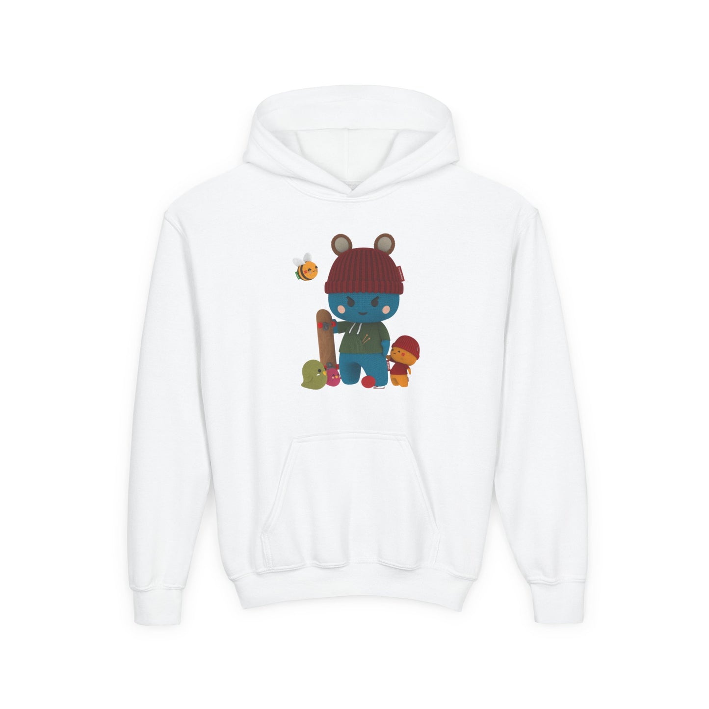Youth Heavy Kitties Hooded Sweatshirt