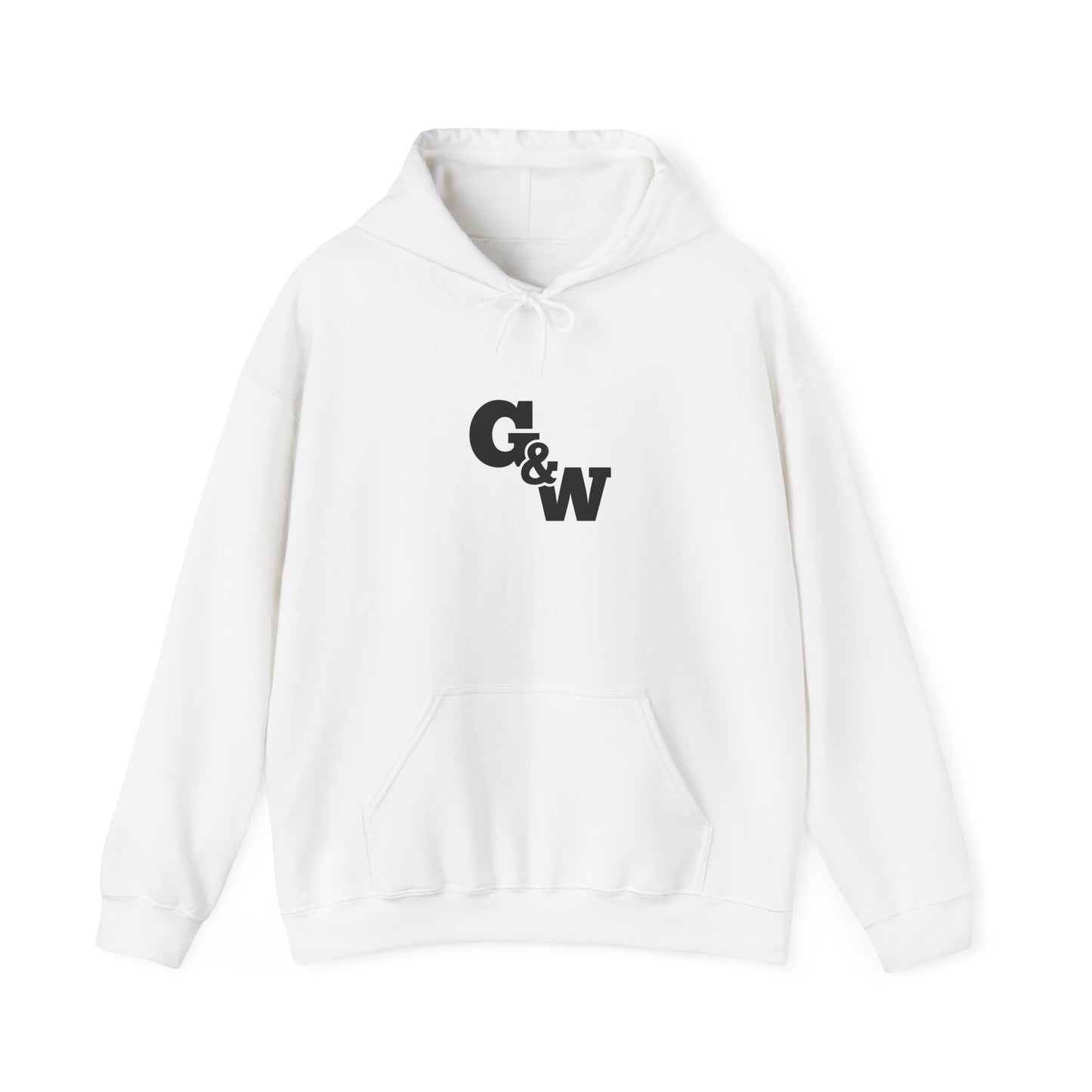 .Grab & Wear logo Hoodie | Minimal Circle Typography.