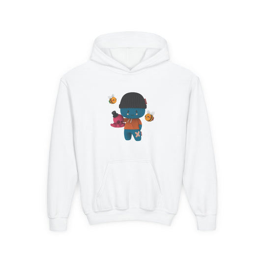 Youth Heavy Kitties Hooded Sweatshirt