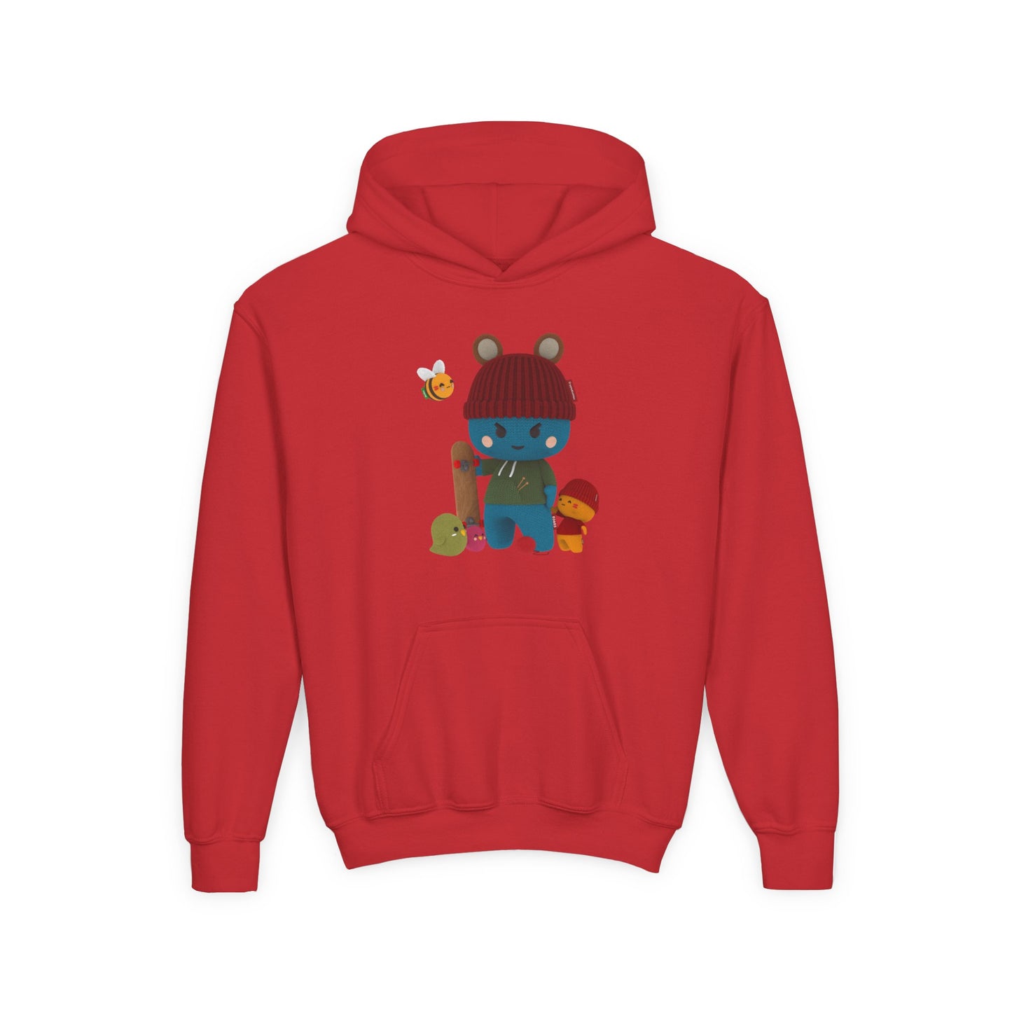 Youth Heavy Kitties Hooded Sweatshirt