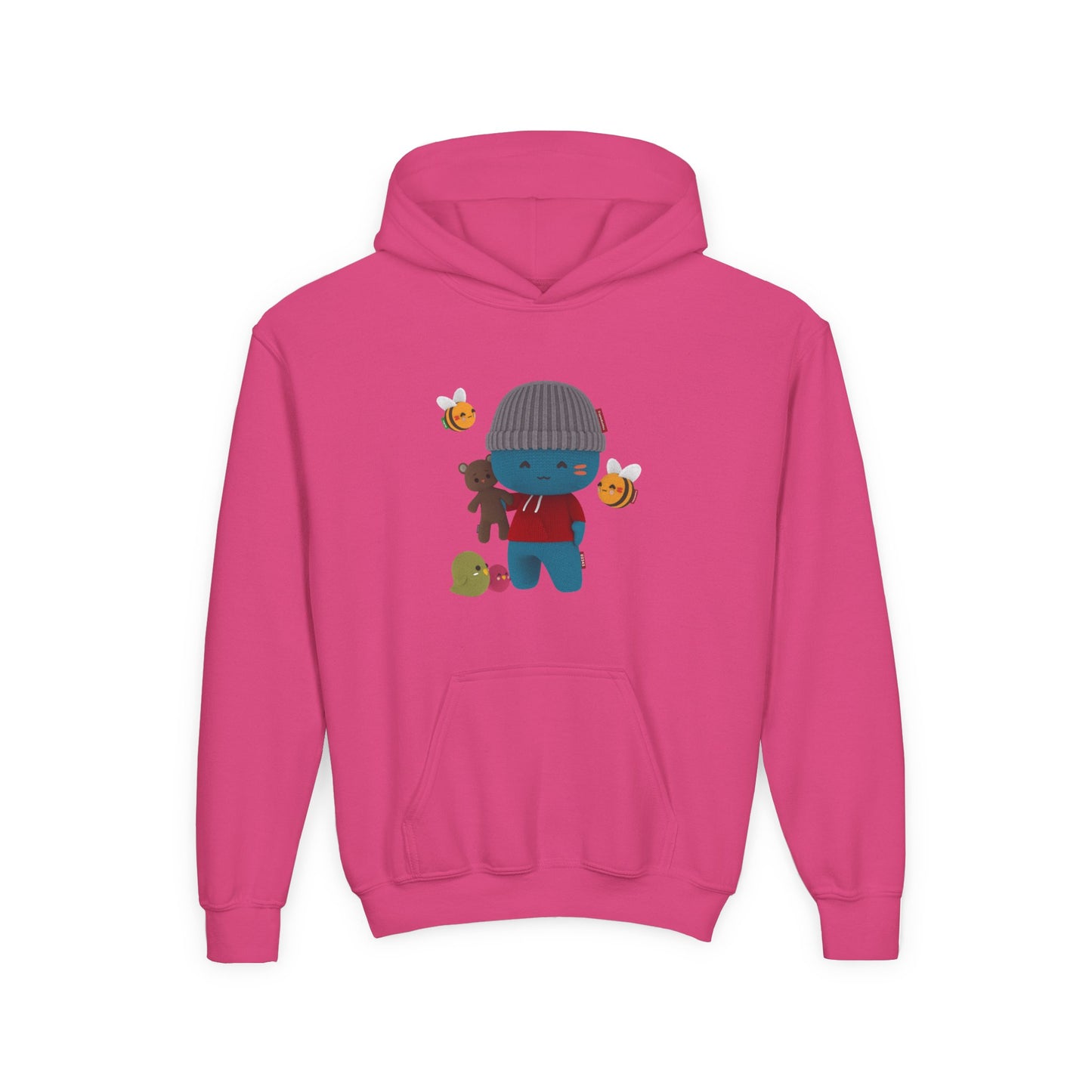 Youth Heavy Kitties Hooded Sweatshirt