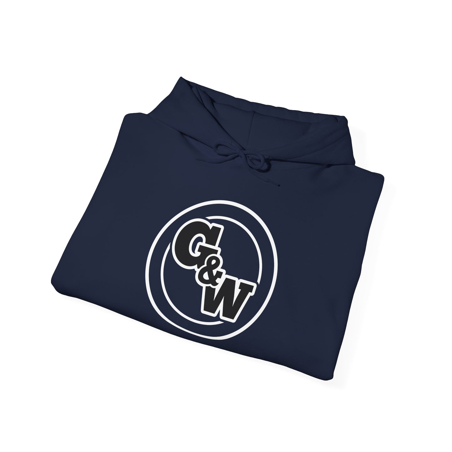 .Grab & Wear logo Hoodie | Minimal Circle Typography.