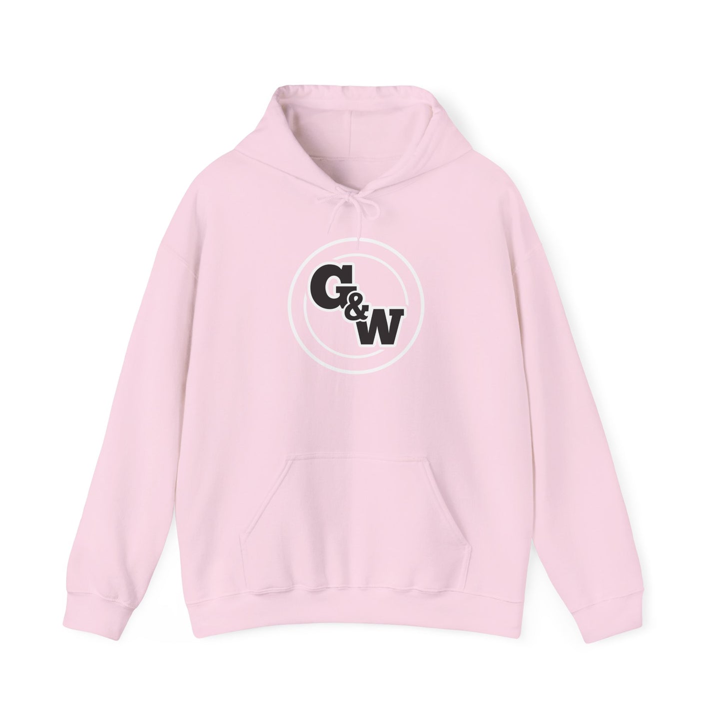 .Grab & Wear logo Hoodie | Minimal Circle Typography.