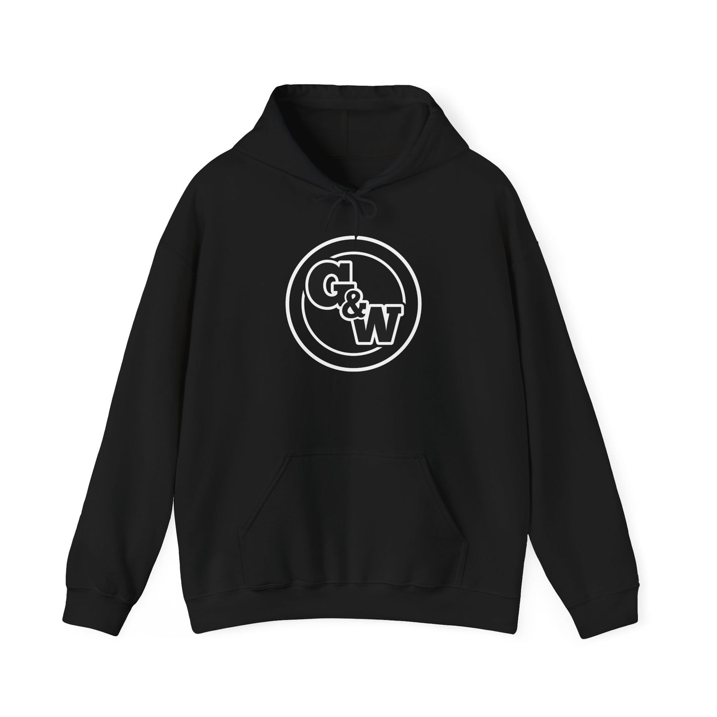 .Grab & Wear logo Hoodie | Minimal Circle Typography.