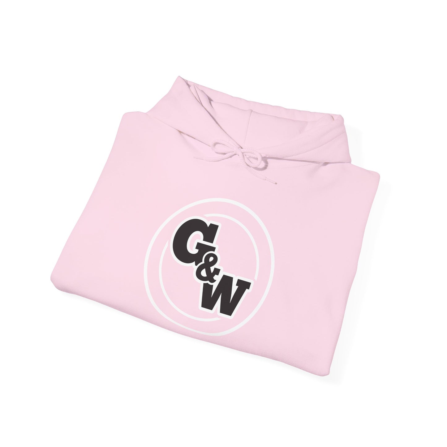 .Grab & Wear logo Hoodie | Minimal Circle Typography.