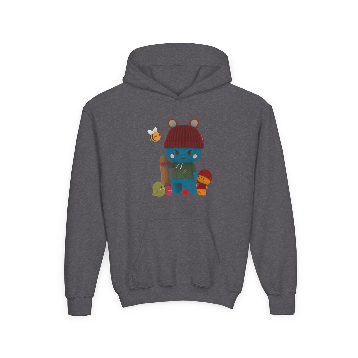 Youth Heavy Kitties Hooded Sweatshirt