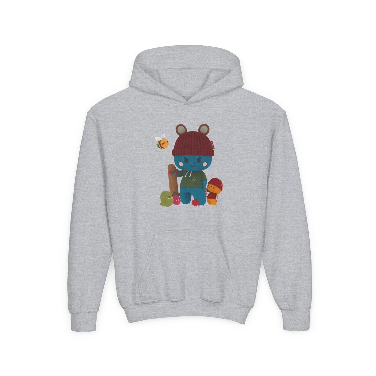Youth Heavy Kitties Hooded Sweatshirt