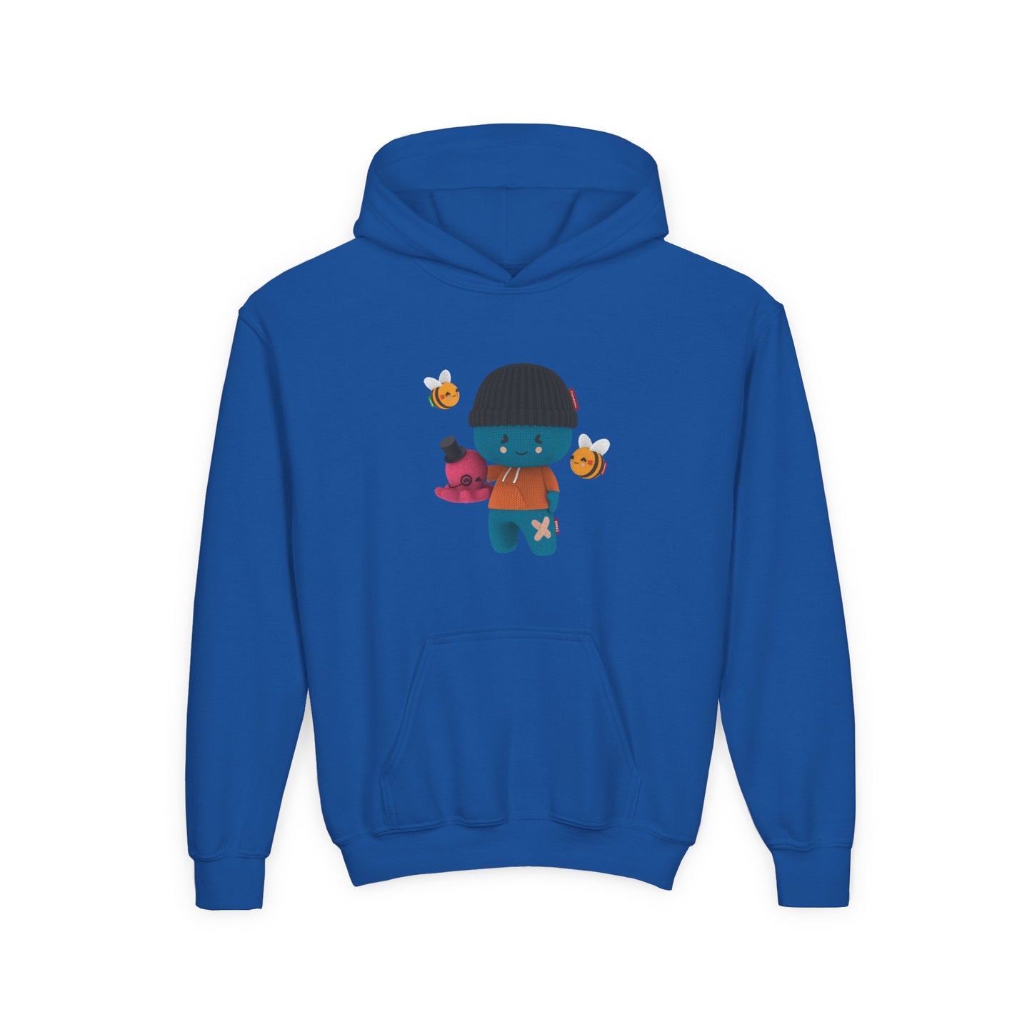 Youth Heavy Kitties Hooded Sweatshirt