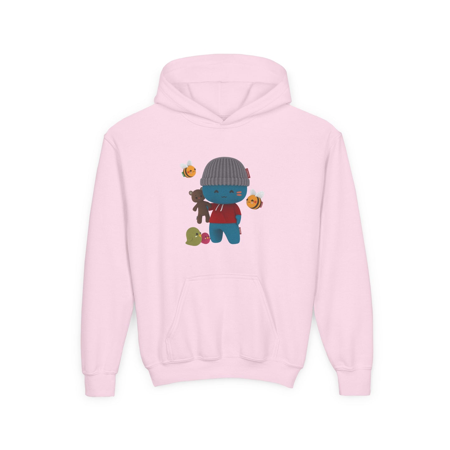 Youth Heavy Kitties Hooded Sweatshirt