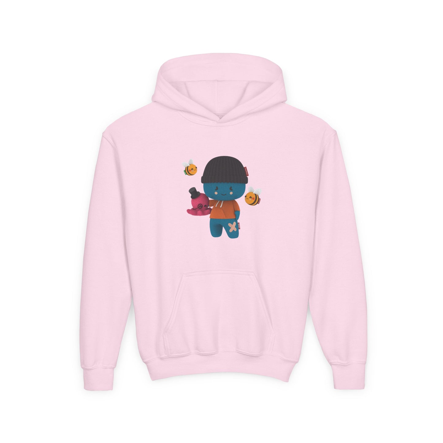 Youth Heavy Kitties Hooded Sweatshirt