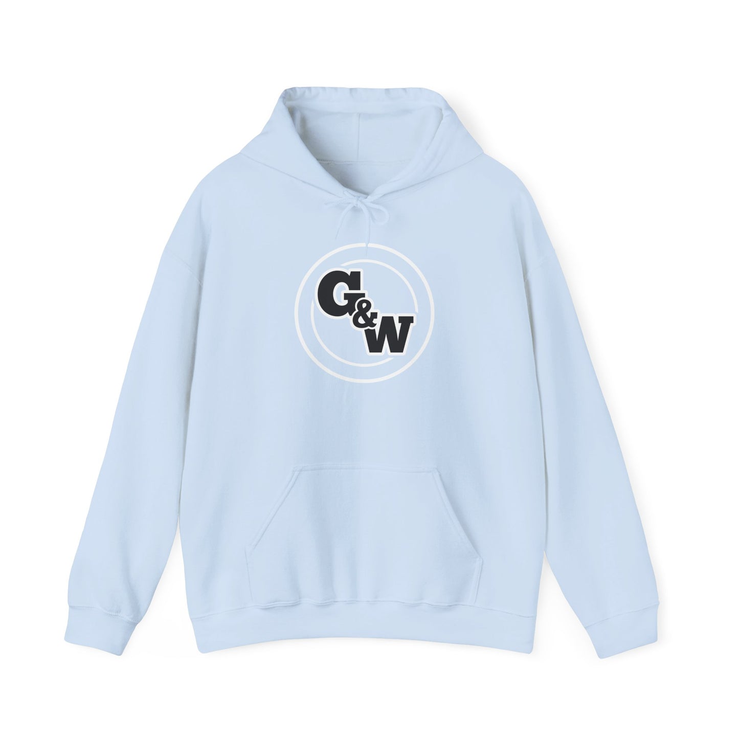 .Grab & Wear logo Hoodie | Minimal Circle Typography.