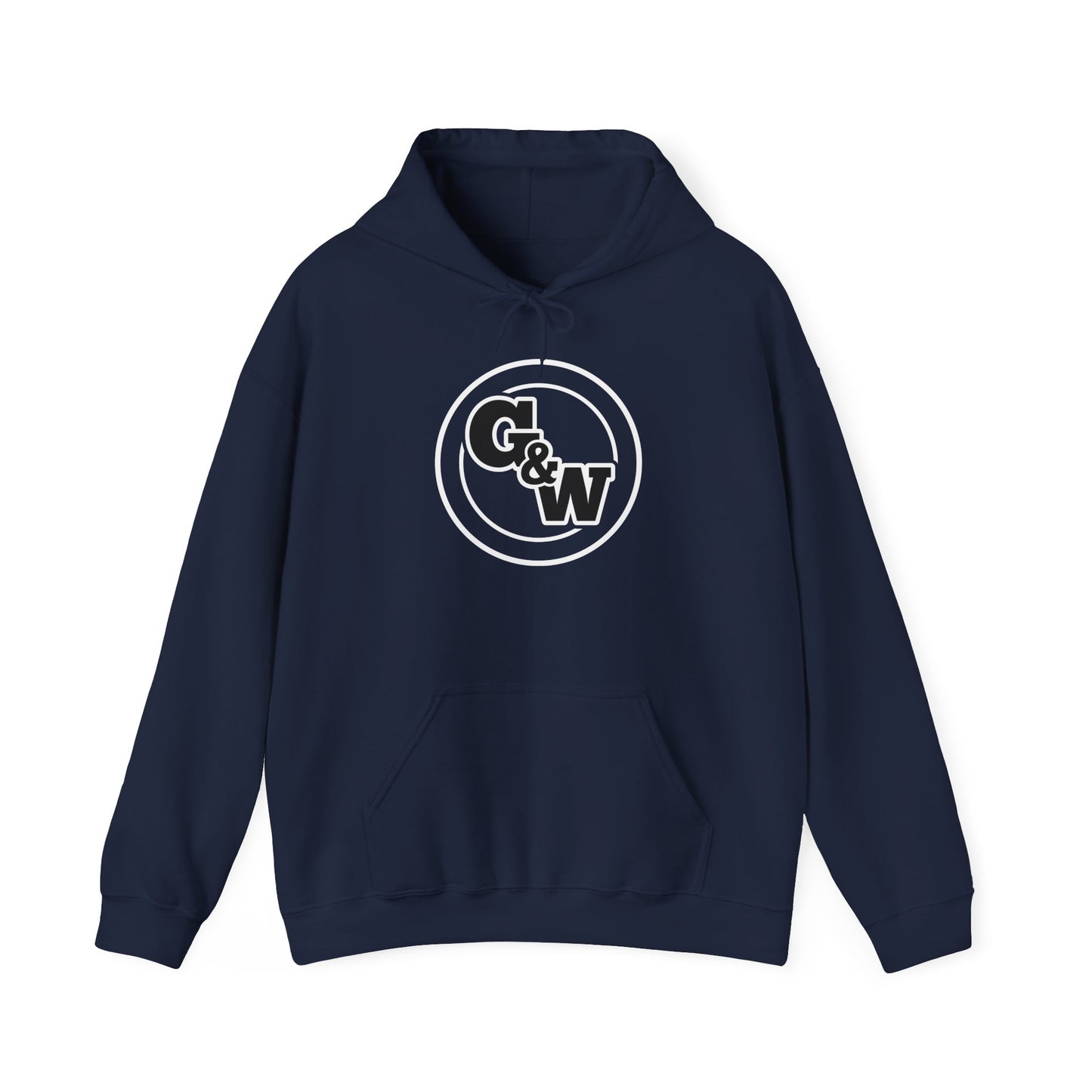 .Grab & Wear logo Hoodie | Minimal Circle Typography.